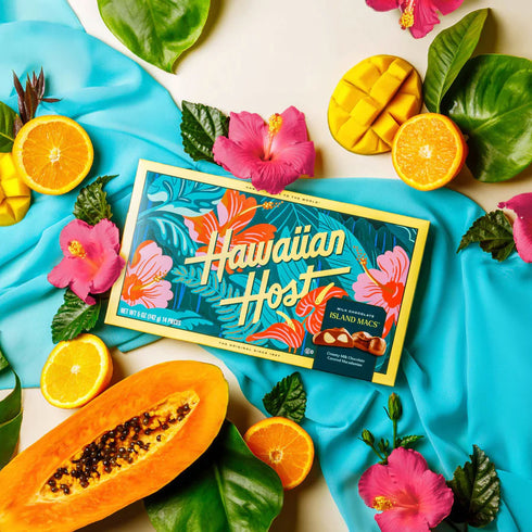 【セット割引】ハイビスカス マカダミアナッツチョコレート(12粒)4箱セット